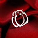 Boucles d'oreilles rondes pour femmes G1361 5