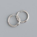 Boucles d'oreilles rondes pour femmes G137 7
