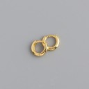 Boucles d'oreilles rondes pour femmes G137 6