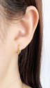 Boucles d'oreilles rondes pour femmes G137 2