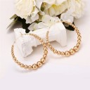 Boucles d'oreilles rondes pour femmes G1384 4