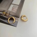 Boucles d'oreilles rondes pour femmes G1423 2