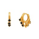 Boucles d'oreilles rondes pour femmes G1424 10