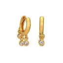Boucles d'oreilles rondes pour femmes G1424 14