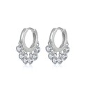 Boucles d'oreilles rondes pour femmes G1424 7