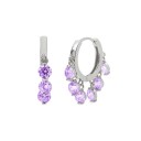Boucles d'oreilles rondes pour femmes G1424 9