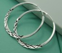 Boucles d'oreilles rondes pour femmes G1448 2
