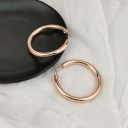 Boucles d'oreilles rondes pour femmes G144 5