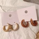 Boucles d'oreilles rondes pour femmes G1475 3