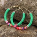 Boucles d'oreilles rondes pour femmes G200 15