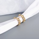 Boucles d'oreilles rondes pour femmes G206 2