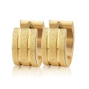 Boucles d'oreilles rondes pour femmes G248 19