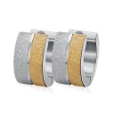 Boucles d'oreilles rondes pour femmes G248 24