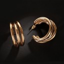 Boucles d'oreilles rondes pour femmes G292 5