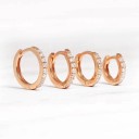 Boucles d'oreilles rondes pour femmes G316 2
