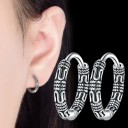 Boucles d'oreilles rondes pour femmes G320 3