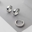 Boucles d'oreilles rondes pour femmes G327 4