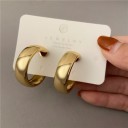 Boucles d'oreilles rondes pour femmes G397 2