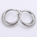 Boucles d'oreilles rondes pour femmes G457 2