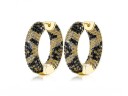 Boucles d'oreilles rondes pour femmes G458 5