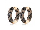 Boucles d'oreilles rondes pour femmes G458 7
