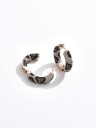 Boucles d'oreilles rondes pour femmes G458 4