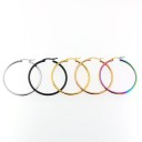 Boucles d'oreilles rondes pour femmes G473 2