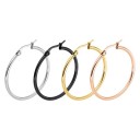 Boucles d'oreilles rondes pour femmes G473 3