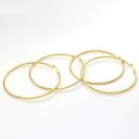 Boucles d'oreilles rondes pour femmes G473 6