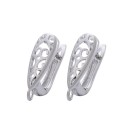 Boucles d'oreilles rondes pour femmes G524 1