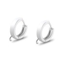 Boucles d'oreilles rondes pour femmes G524 5
