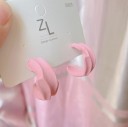Boucles d'oreilles rondes pour femmes G530 4