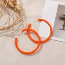 Boucles d'oreilles rondes pour femmes G543 19