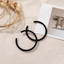 Boucles d'oreilles rondes pour femmes G543 6