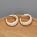 Boucles d'oreilles rondes pour femmes G543 26