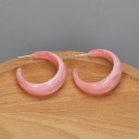 Boucles d'oreilles rondes pour femmes G543 37