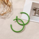 Boucles d'oreilles rondes pour femmes G543 13