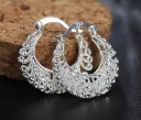 Boucles d'oreilles rondes pour femmes G577 2