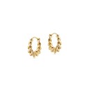 Boucles d'oreilles rondes pour femmes G579 1