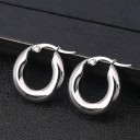 Boucles d'oreilles rondes pour femmes G612 3