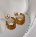 Boucles d'oreilles rondes pour femmes G644 14