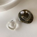 Boucles d'oreilles rondes pour femmes G644 7