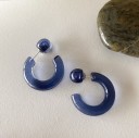 Boucles d'oreilles rondes pour femmes G644 9