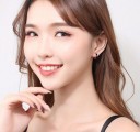 Boucles d'oreilles rondes pour femmes G656 4