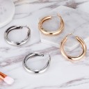 Boucles d'oreilles rondes pour femmes G672 5