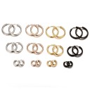 Boucles d'oreilles rondes pour femmes G796 2