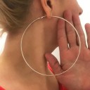 Boucles d'oreilles rondes pour femmes G819 5