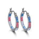Boucles d'oreilles rondes pour femmes G835 9