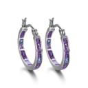 Boucles d'oreilles rondes pour femmes G835 11