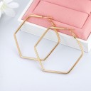 Boucles d'oreilles rondes pour femmes G848 3